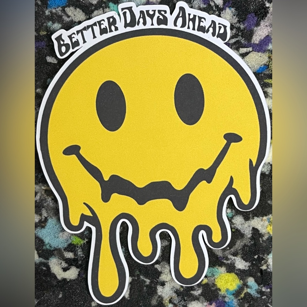 Lot of 4 Y2K Stickers Cool Decals Street Graffiti Die Cut Aesthetic Stickers - Picture 3 of 6